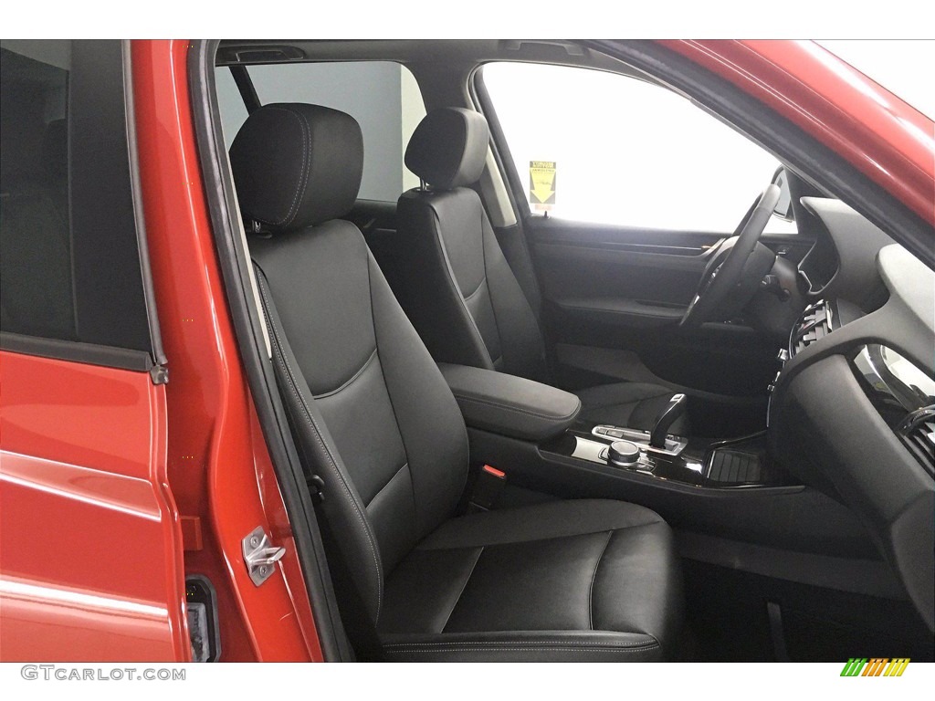 2017 BMW X3 sDrive28i Front Seat Photo #139624484