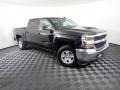 2016 Black Chevrolet Silverado 1500 LT Crew Cab 4x4  photo #1