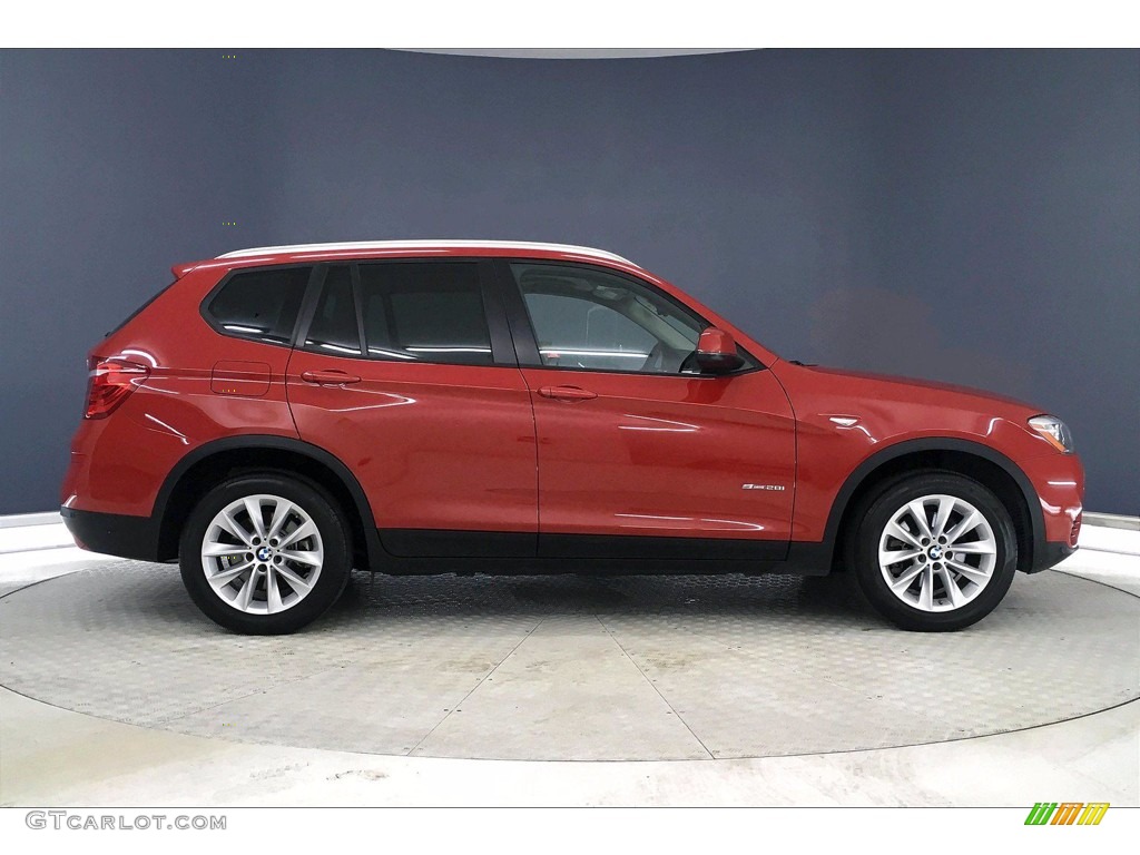 Melbourne Red Metallic 2017 BMW X3 sDrive28i Exterior Photo #139624673