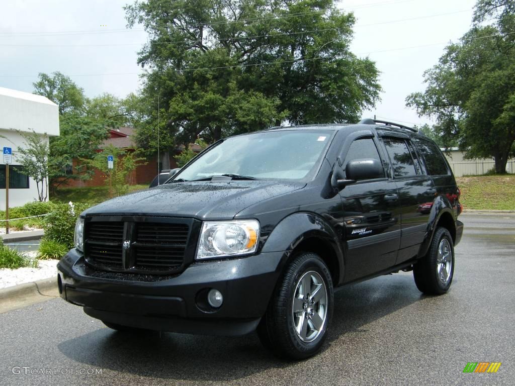 2007 Durango Night Runner - Brilliant Black / Dark Slate Gray/Light Slate Gray photo #1