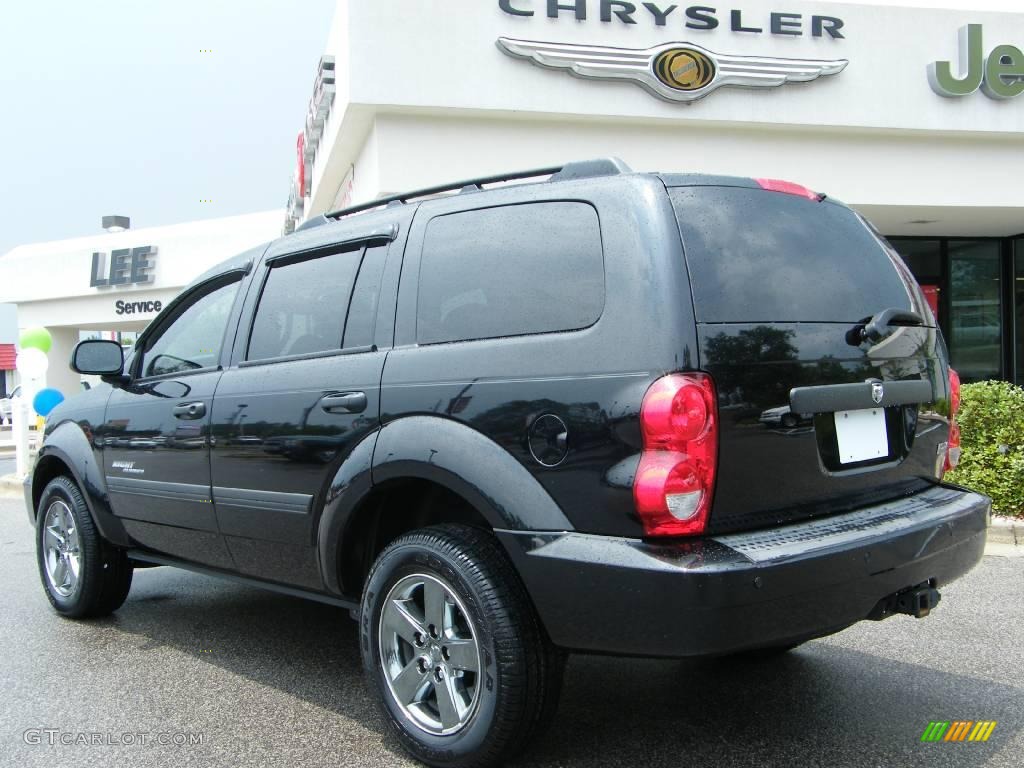 2007 Durango Night Runner - Brilliant Black / Dark Slate Gray/Light Slate Gray photo #3