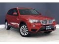 Melbourne Red Metallic 2017 BMW X3 sDrive28i Exterior