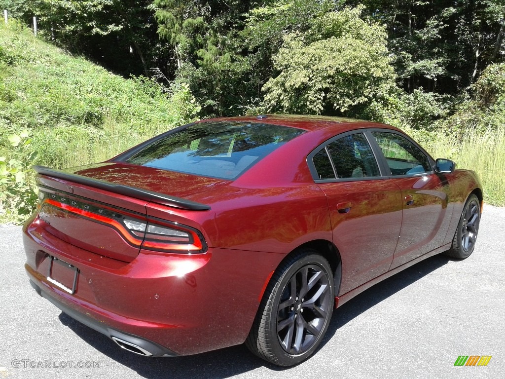 2020 Charger SXT - Octane Red / Black photo #6