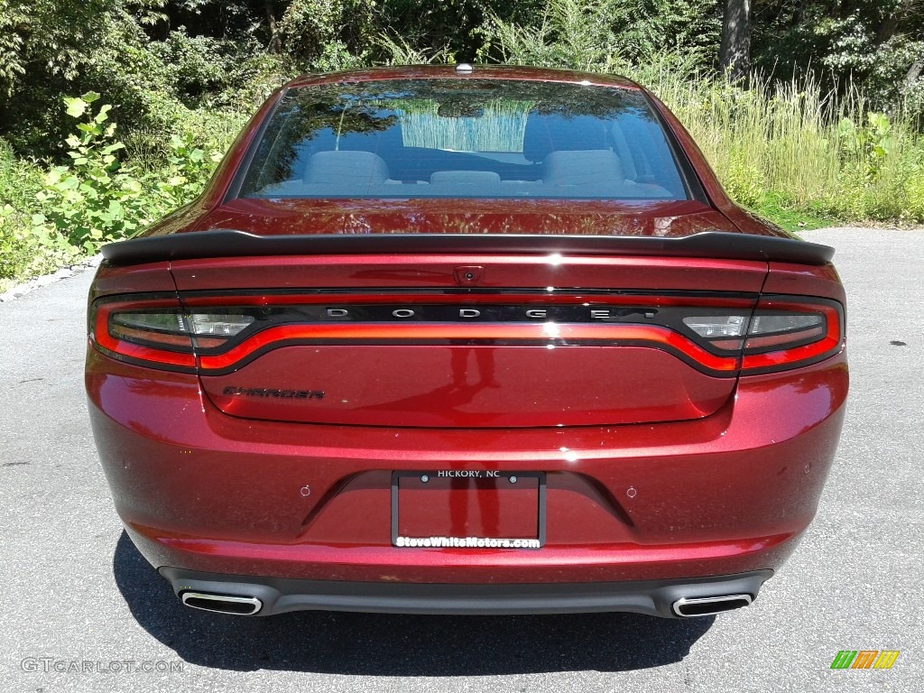 2020 Charger SXT - Octane Red / Black photo #7