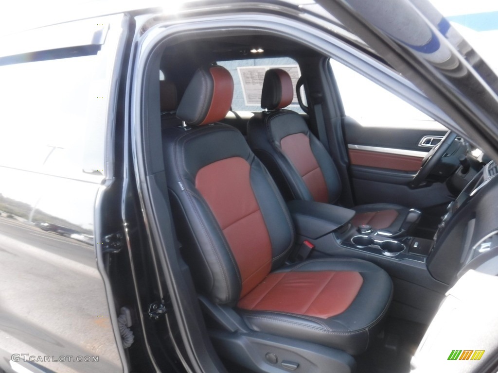 2019 Explorer XLT 4WD - Agate Black / Medium Black/Desert Copper photo #16