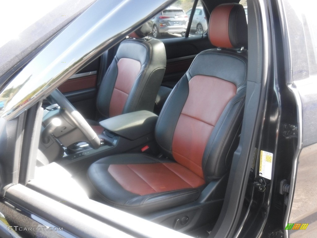 2019 Explorer XLT 4WD - Agate Black / Medium Black/Desert Copper photo #17