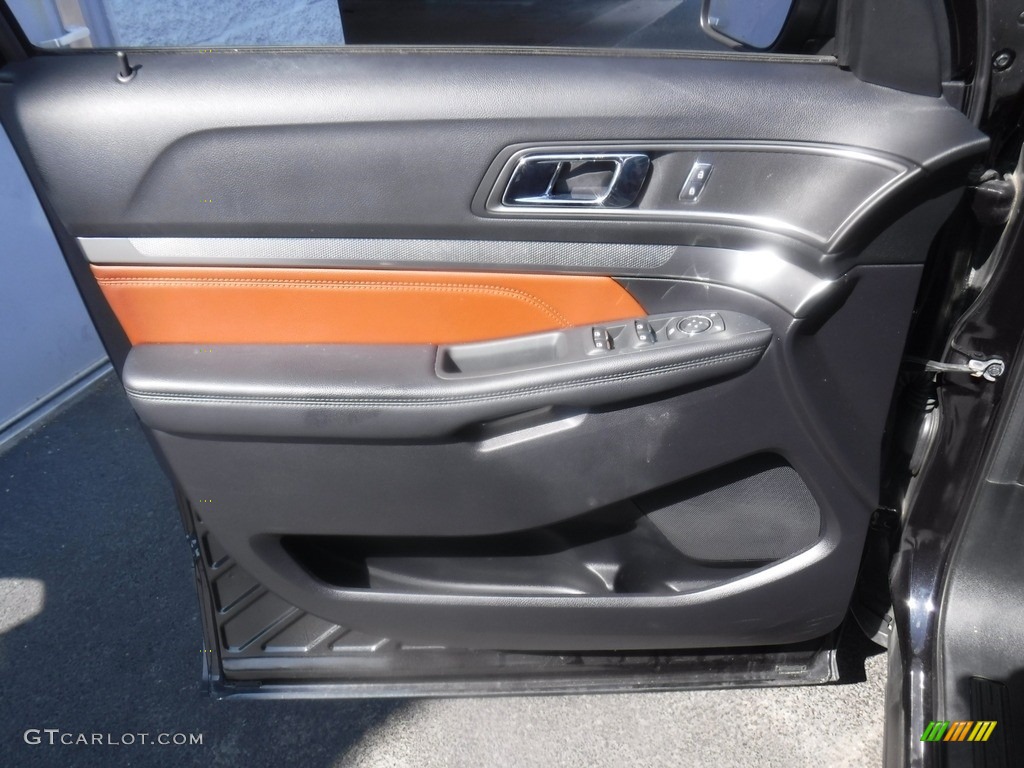 2019 Explorer XLT 4WD - Agate Black / Medium Black/Desert Copper photo #19