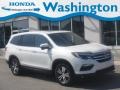 2018 White Diamond Pearl Honda Pilot EX-L AWD  photo #1