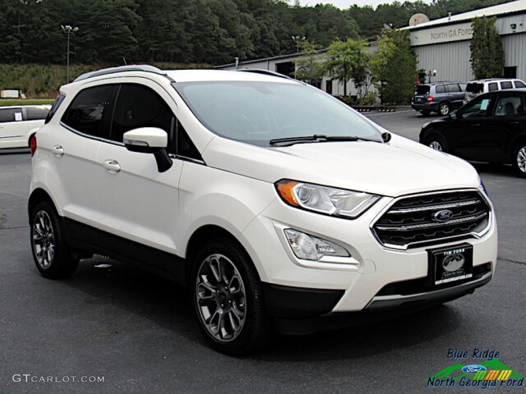 White Platinum 2018 Ford EcoSport Titanium Exterior Photo #139626982