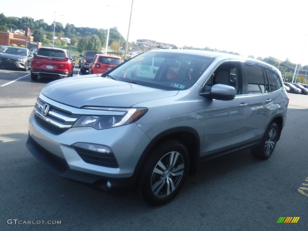 2017 Pilot EX-L AWD - Lunar Silver Metallic / Gray photo #6