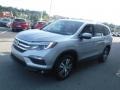 2017 Lunar Silver Metallic Honda Pilot EX-L AWD  photo #6