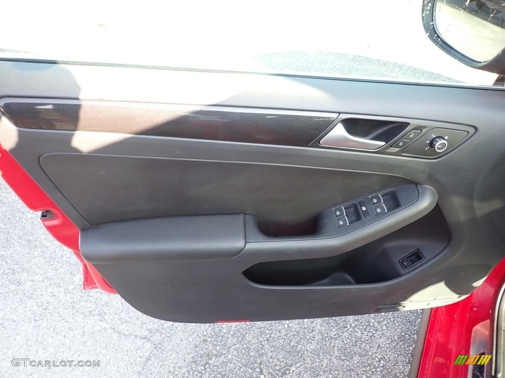 2014 Volkswagen Jetta GLI Titan Black Door Panel Photo #139628737
