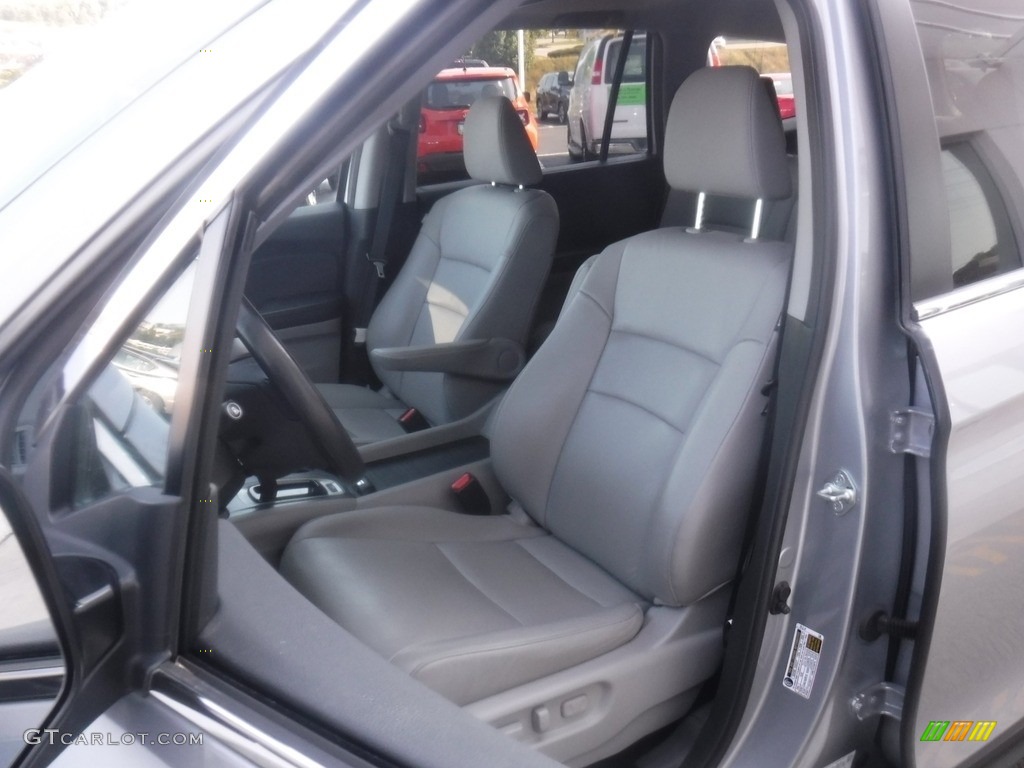2017 Pilot EX-L AWD - Lunar Silver Metallic / Gray photo #16