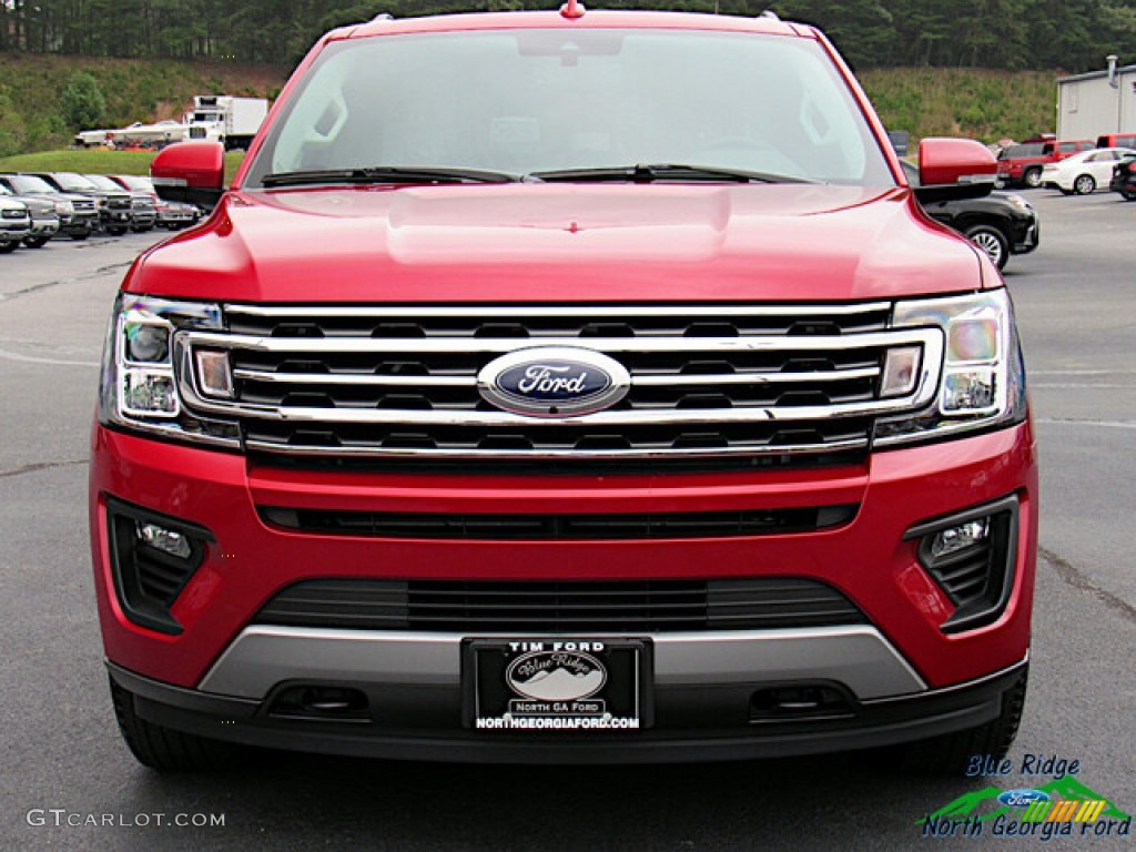 2020 Expedition XLT Max 4x4 - Rapid Red / Medium Stone photo #8