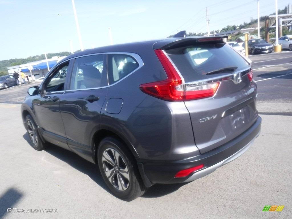 2017 CR-V LX AWD - Modern Steel Metallic / Gray photo #7