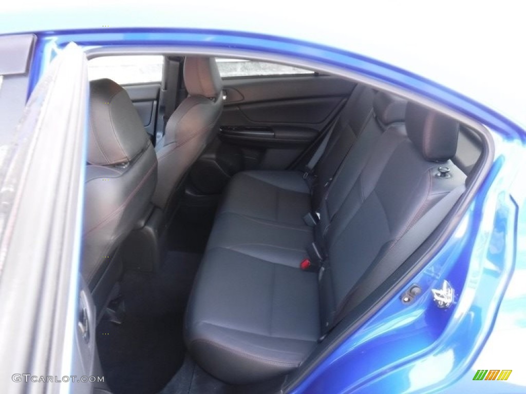 2018 WRX Limited - Lapis Blue Pearl / Carbon Black photo #30
