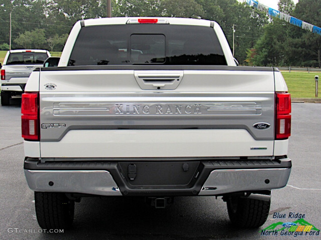 2020 F150 King Ranch SuperCrew 4x4 - Star White / King Ranch Kingsville/Java photo #4