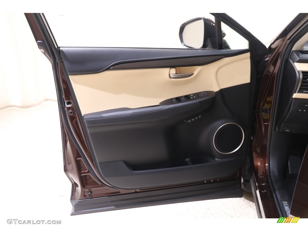 2017 Lexus NX 200t AWD Creme Door Panel Photo #139631484