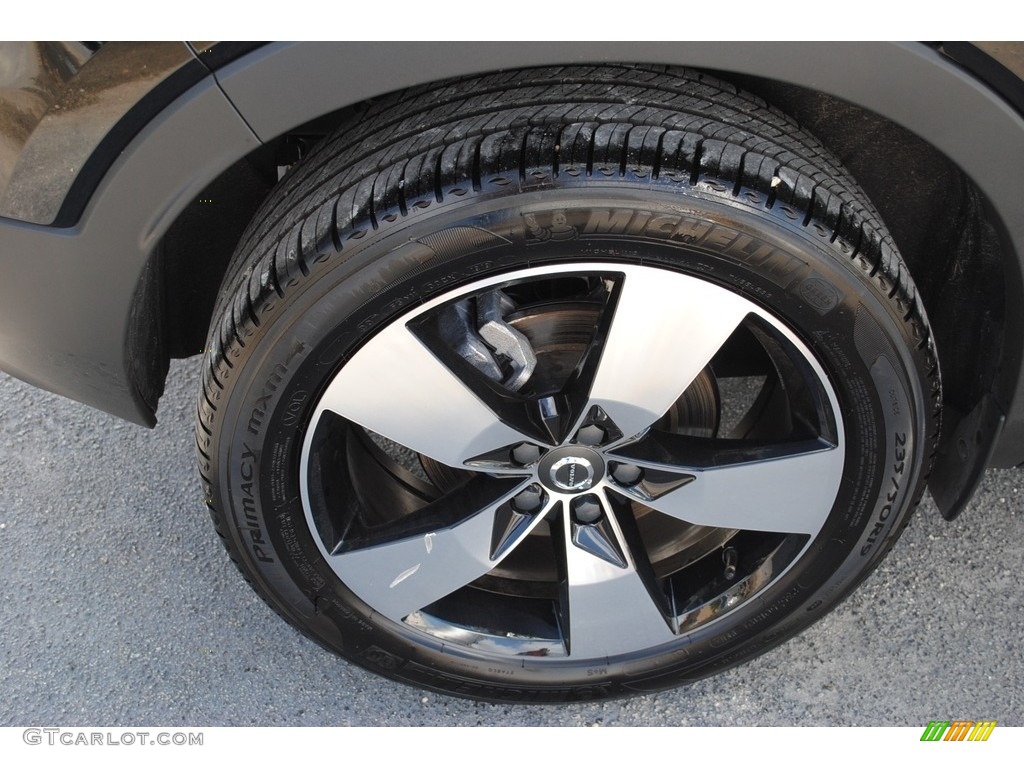 2020 XC40 T5 Momentum AWD - Black Stone / Blond/Charcoal photo #10
