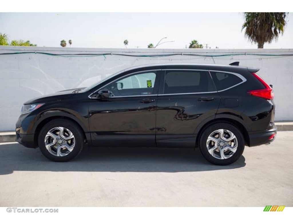 2019 CR-V EX - Crystal Black Pearl / Black photo #70