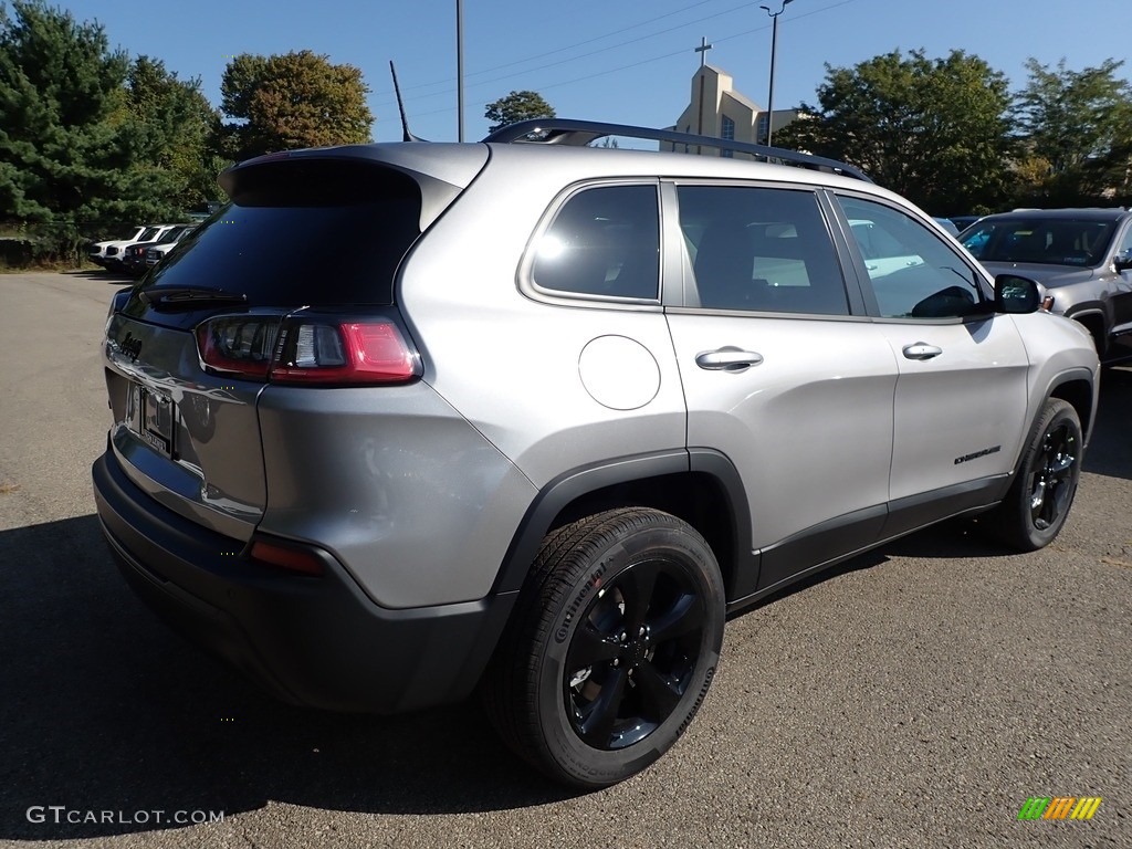 2020 Cherokee Altitude 4x4 - Billet Silver Metallic / Black photo #5