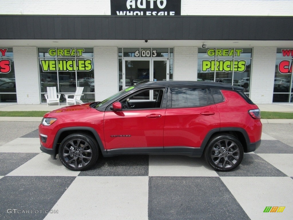 2019 Compass High Altitude - Red-Line Pearl / Black photo #1