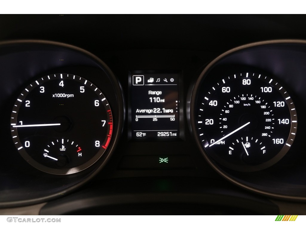 2017 Hyundai Santa Fe Sport AWD Gauges Photo #139633656