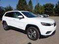 2020 Bright White Jeep Cherokee Limited 4x4  photo #3