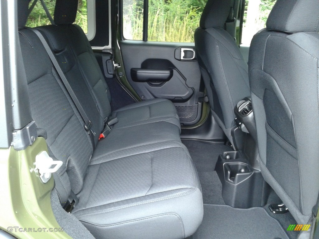 2021 Jeep Wrangler Unlimited Sport 4x4 Rear Seat Photo #139638416