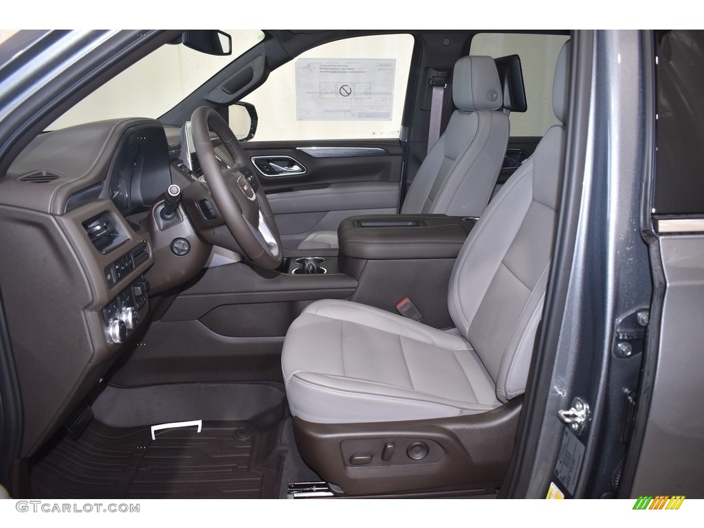 Dark Walnut/­Slate Interior 2021 GMC Yukon SLT 4WD Photo #139638756