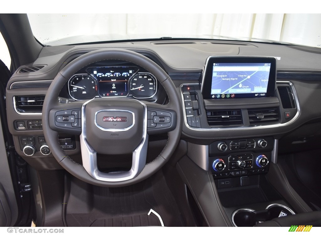 2021 GMC Yukon SLT 4WD Dark Walnut/­Slate Dashboard Photo #139638870