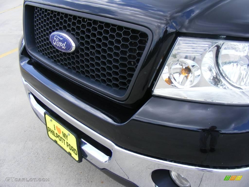 2006 F150 XLT SuperCab - Black / Tan photo #12