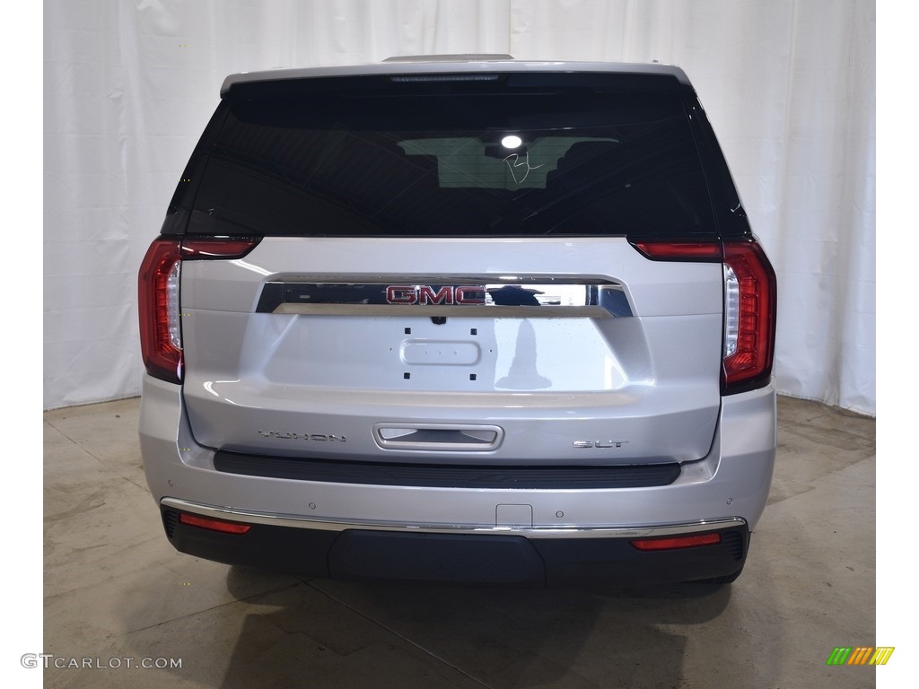 2021 Yukon SLT 4WD - Pearl Beige Metallic / Dark Walnut/­Slate photo #3