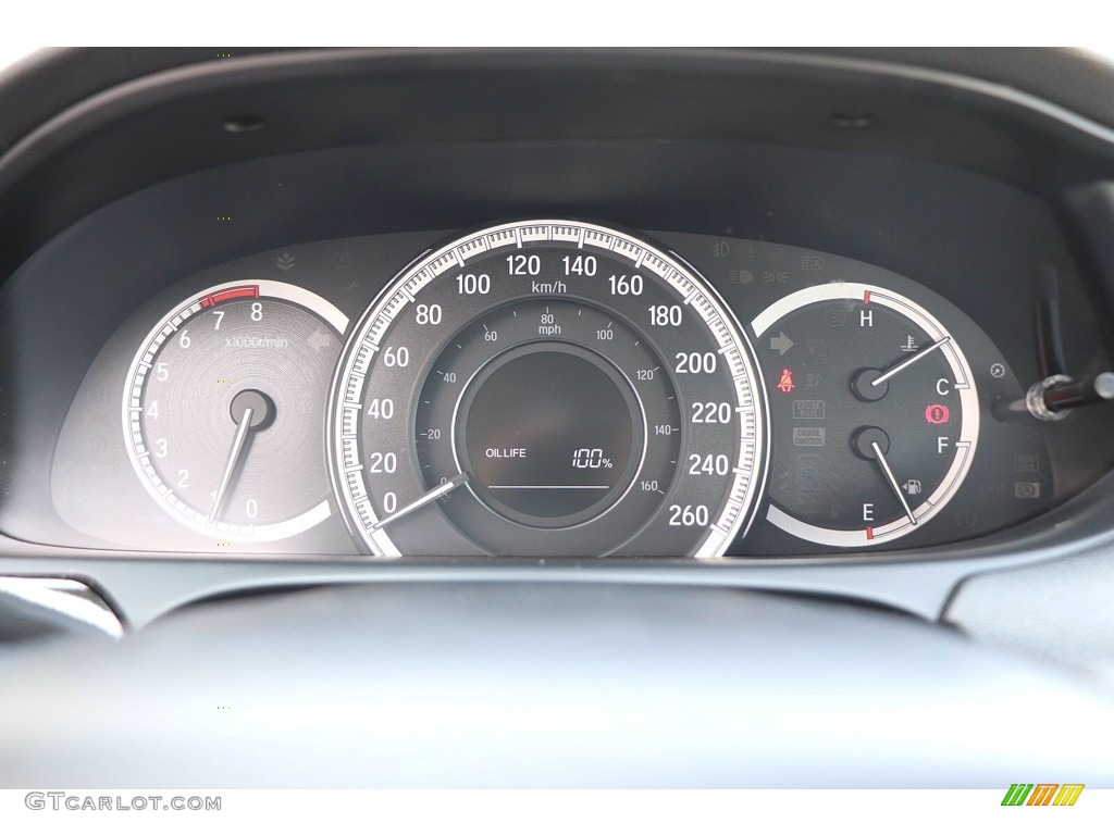 2017 Honda Accord LX Sedan Gauges Photo #139639800