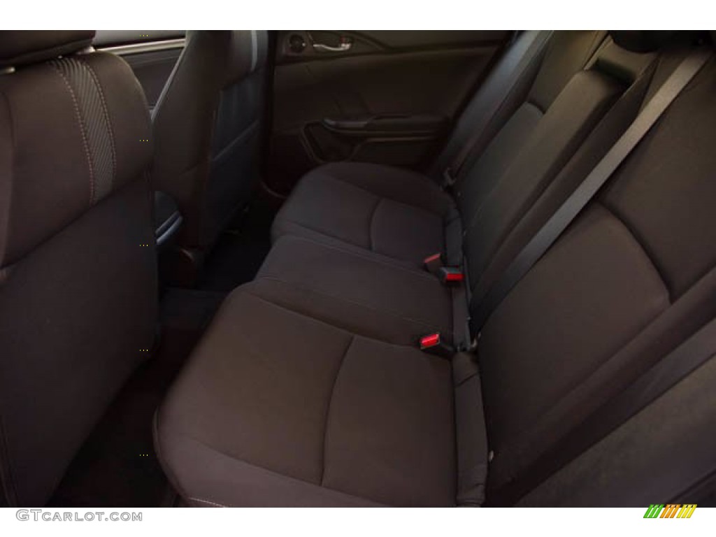 2019 Civic EX Hatchback - Taffeta White / Black photo #3