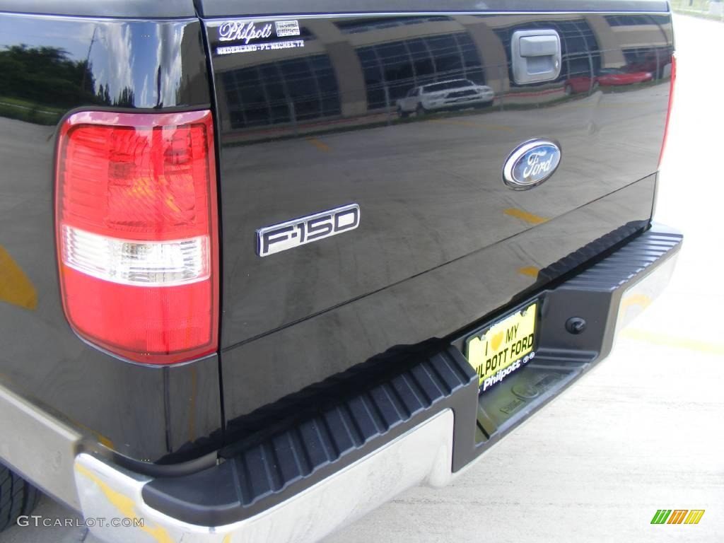 2006 F150 XLT SuperCab - Black / Tan photo #18