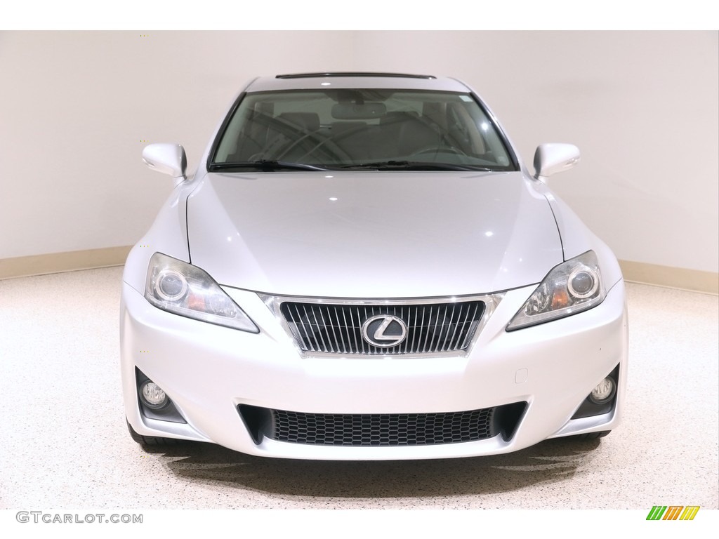 2013 IS 250 AWD - Tungsten Pearl / Black photo #2