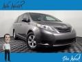 Predawn Gray Mica 2017 Toyota Sienna LE