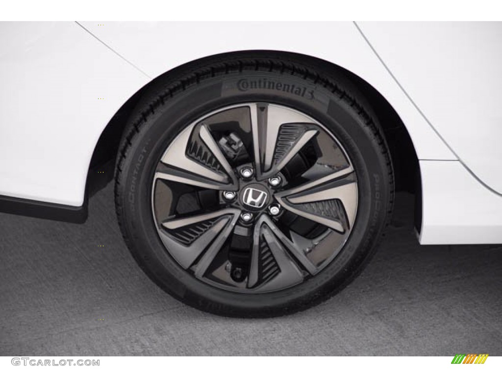 2019 Civic EX Hatchback - Taffeta White / Black photo #35