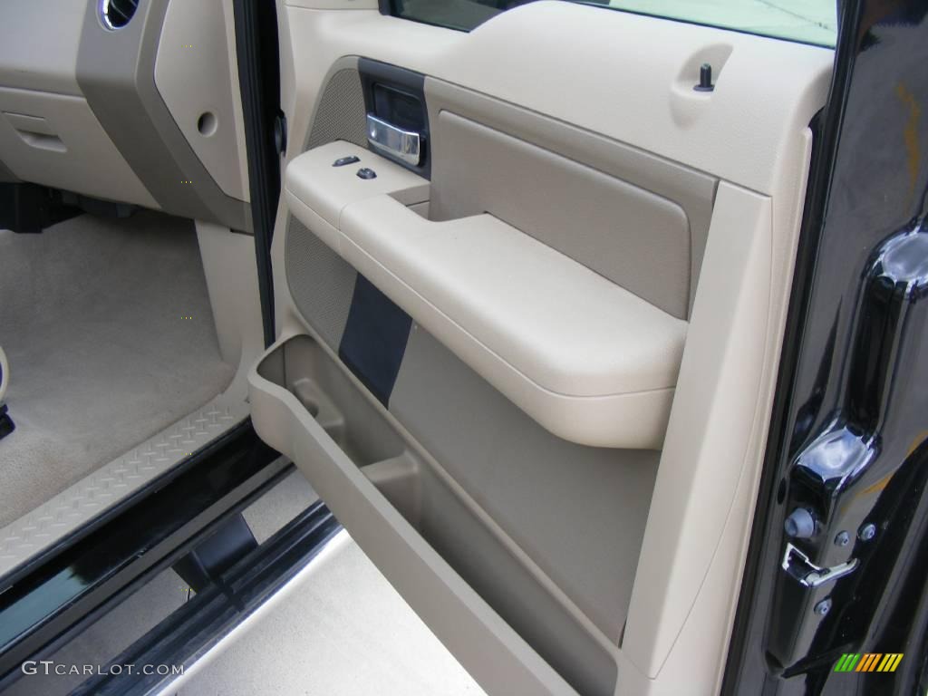 2006 F150 XLT SuperCab - Black / Tan photo #21