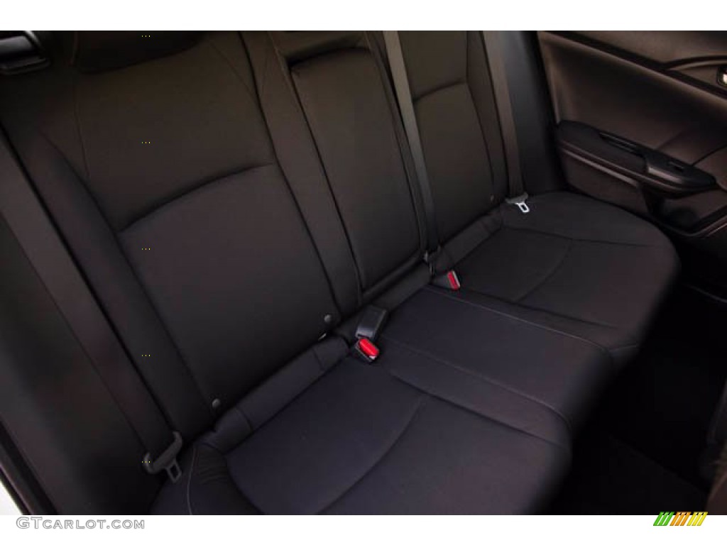 2019 Civic EX Hatchback - Taffeta White / Black photo #52