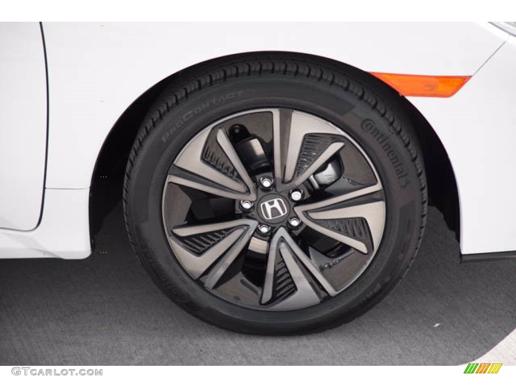 2019 Civic EX Hatchback - Taffeta White / Black photo #67