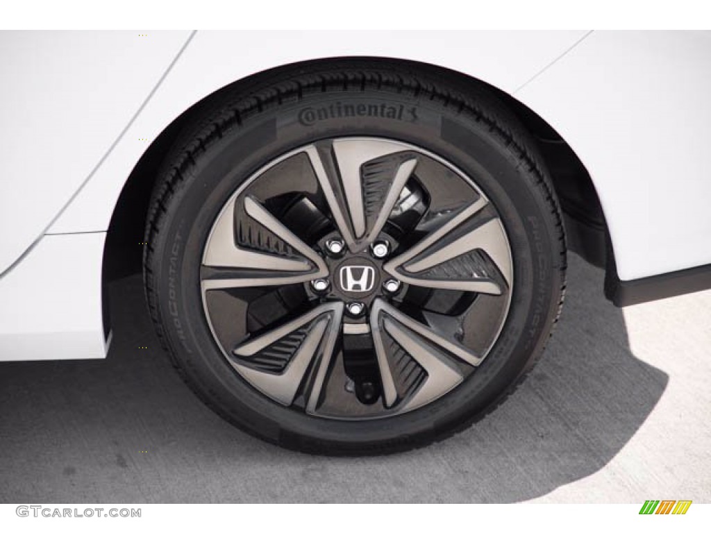 2019 Civic EX Hatchback - Taffeta White / Black photo #68