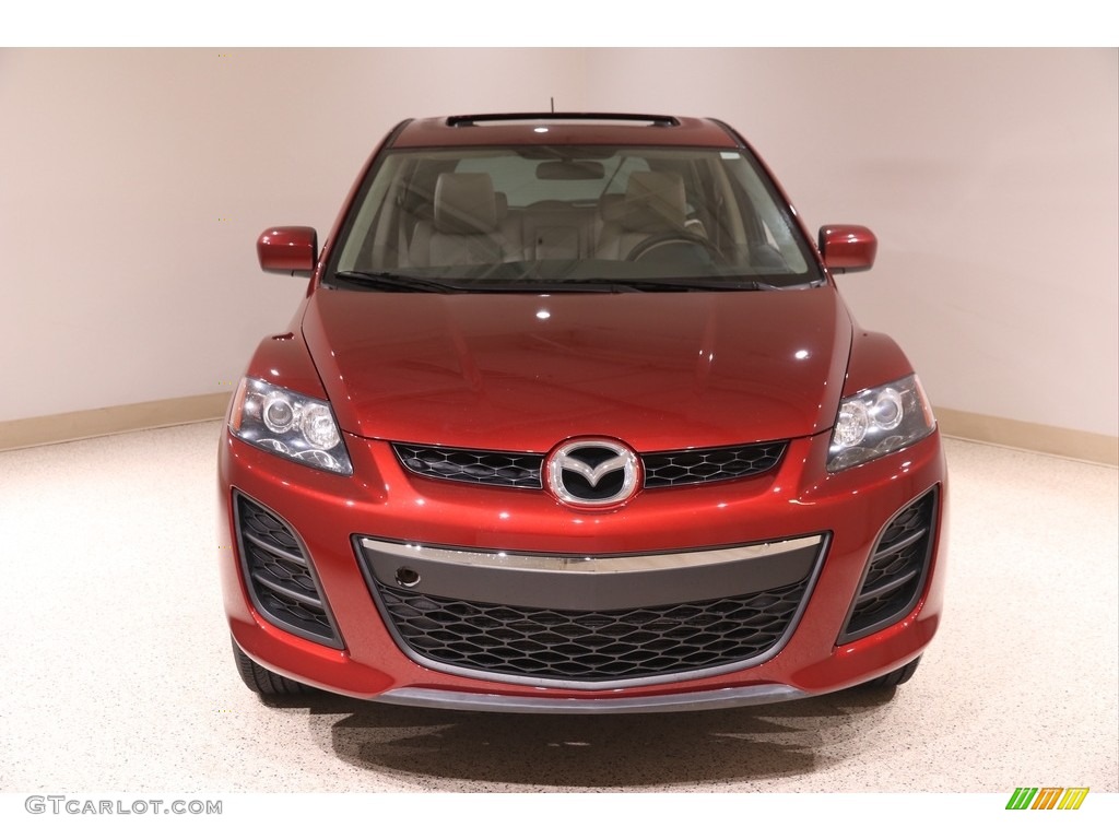 2010 CX-7 s Touring AWD - Copper Red / Sand photo #2