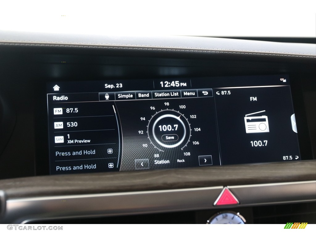 2020 Hyundai Genesis G90 AWD Controls Photo #139643031