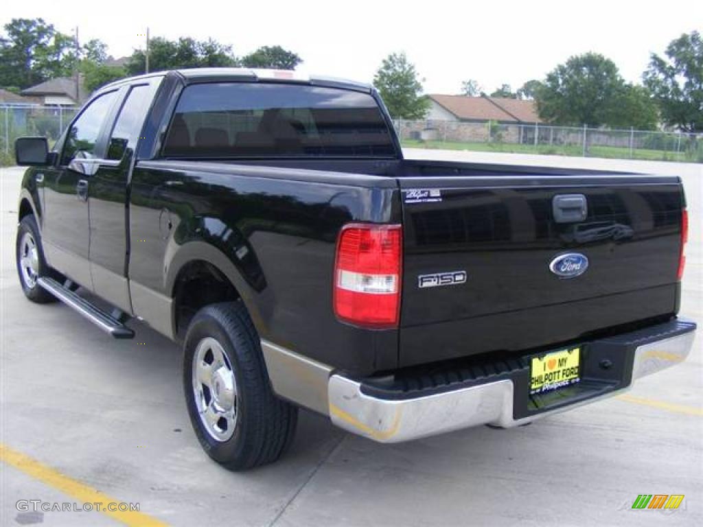 2006 F150 XLT SuperCab - Black / Tan photo #45