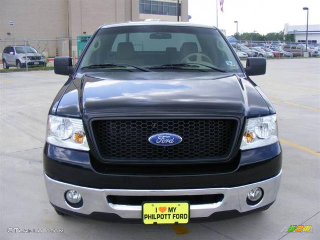 2006 F150 XLT SuperCab - Black / Tan photo #48