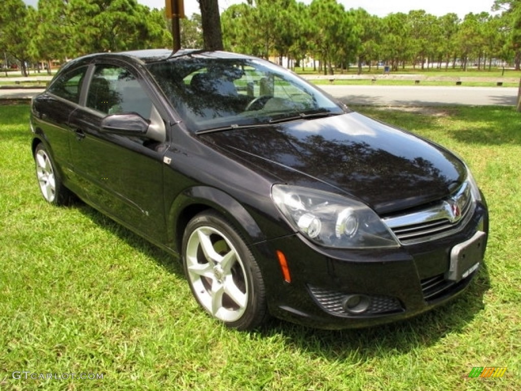 2008 Astra XR Coupe - Black Sapphire / Charcoal photo #1