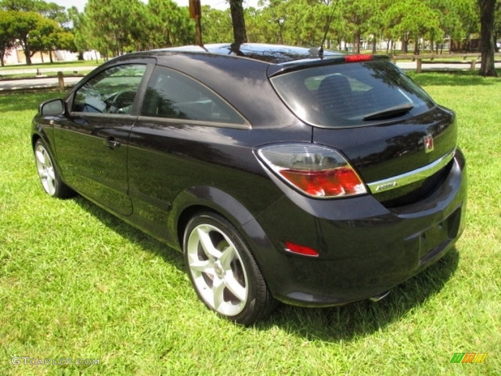 2008 Astra XR Coupe - Black Sapphire / Charcoal photo #9