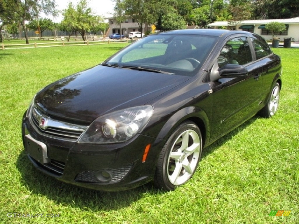 2008 Astra XR Coupe - Black Sapphire / Charcoal photo #11